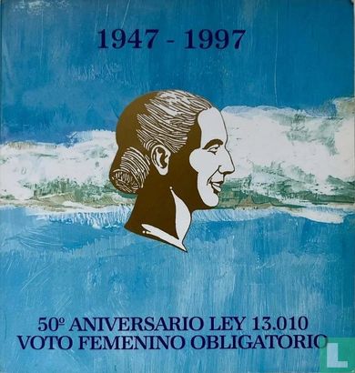 Argentine coffret 1997 "50th anniversary of women's suffrage" - Image 1