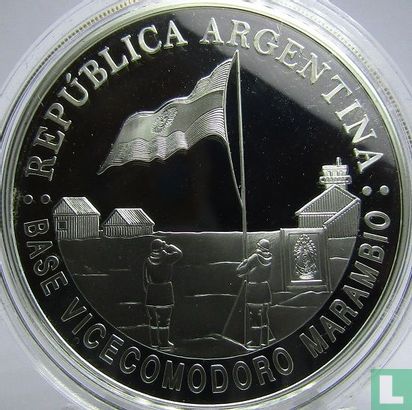 Argentinië 5 pesos 2007 (PROOF) "International Polar Year" - Afbeelding 2