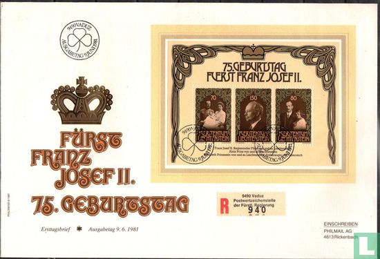 Prins Franz Josef II-75e verjaardag
