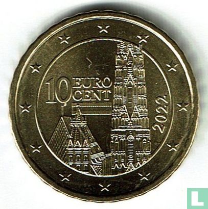 Oostenrijk 10 cent 2022 - Afbeelding 1