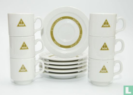 Coffee cup and saucer - Sonja 305 - Decor MTM - Mosa - Image 3