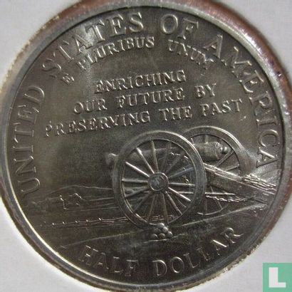 Verenigde Staten ½ dollar 1995 "Civil War battlefields" - Afbeelding 2