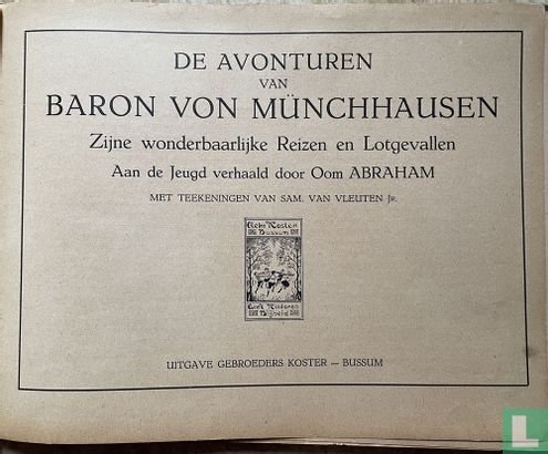 De avonturen van Baron van Münchhausen - Zijne wonderbaarlijke reizen en lotgevallen - Image 3
