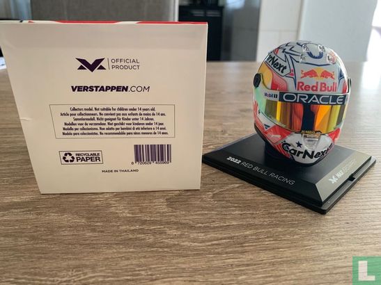 Helm Max Verstappen Austin 2022 - Afbeelding 3