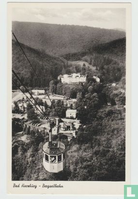 Bad Harzburg Seilbahn Niedersachsenc Ansichtskarten Lower Saxony Cable Car Cableways Postcard - Afbeelding 1