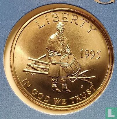 Verenigde Staten ½ dollar 1995 (folder) "Civil War battlefields" - Afbeelding 3
