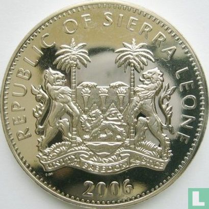 Sierra Leone 1 dollar 2006 "Chimpanzee" - Image 1