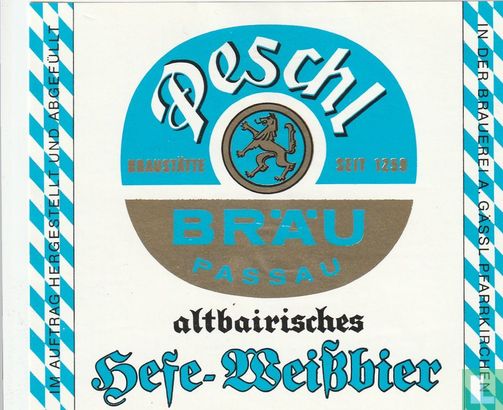 Peschl Bräu Hefe-Weissbier