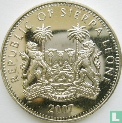Sierra Leone 1 dollar 2007 "Cheetah" - Afbeelding 1