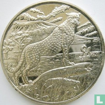 Sierra Leone 1 dollar 2007 "Cheetah" - Afbeelding 2