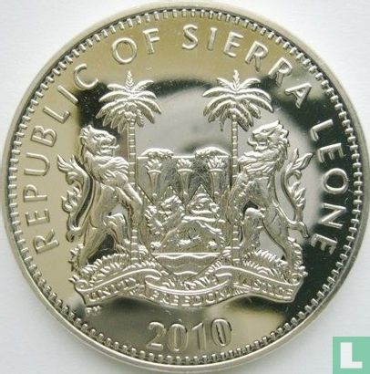 Sierra Leone 1 dollar 2010 "Chimpanzee" - Image 1