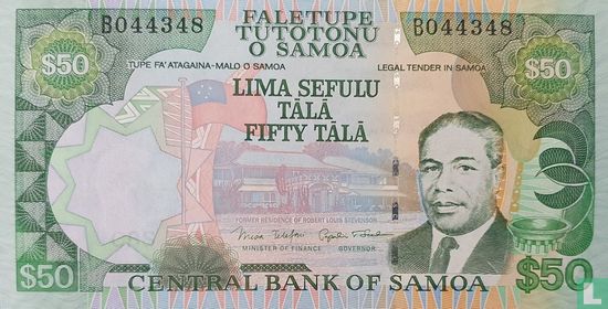 Samoa 50 Tala - Afbeelding 1