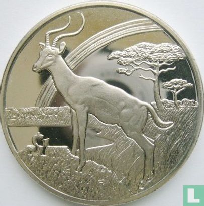 Sierra Leone 1 dollar 2006 "Impala" - Image 2