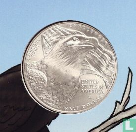 United States ½ dollar 2008 (folder) "Bald eagle" - Image 3