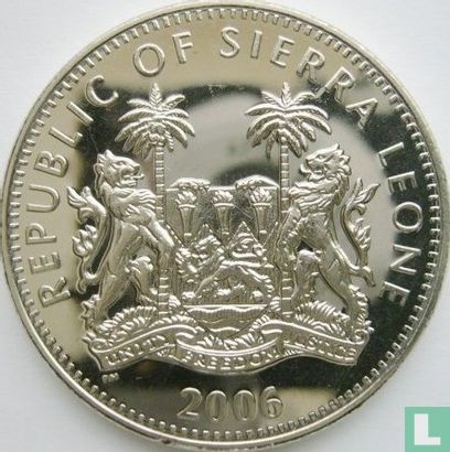 Sierra Leone 1 dollar 2006 "Triceratops" - Image 1