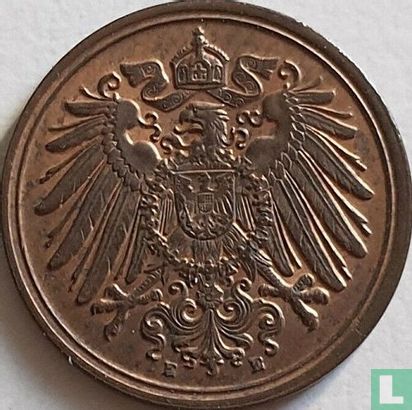German Empire 1 pfennig 1907 (E) - Image 2