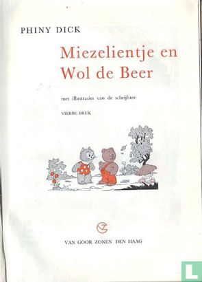 Miezelientje en Wol, de Beer - Image 3