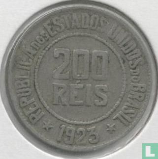 Brasilien 200 Réis 1923 - Bild 1