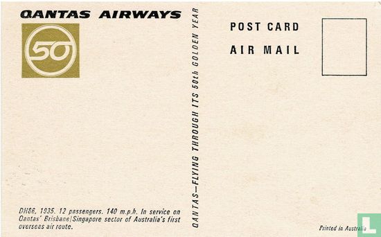 Qantas Empire Airways - DeHavilland DH.86 - Image 2