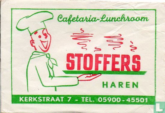 Cafetaria Lunchroom Stoffers - Afbeelding 1