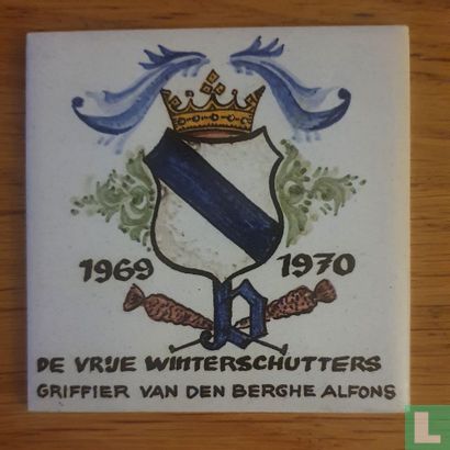 De Vrije Winterschutters Griffier van den Berghe Alfons 1969-1970 - Afbeelding 1