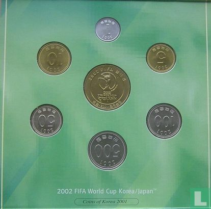 South Korea mint set 2001 "2002 Football World Cup in Korea and Japan" - Image 3