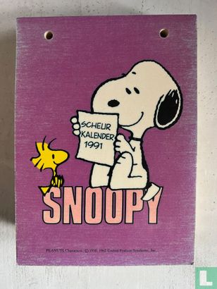 Snoopy scheurkalender 1991 - Bild 1