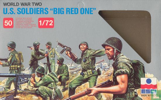 WWII US Soldiers "Big Red One"