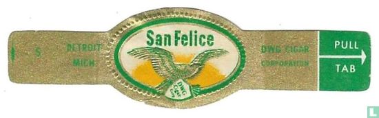 San Felice DWG Cigar Corp - Detroit Mich. - Dwg Cigar Corporation [pull tab] - Image 1