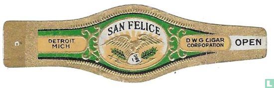 San Felice DWG - D.W.G. cigar corporation - Detroit Mich. - Open - Afbeelding 1