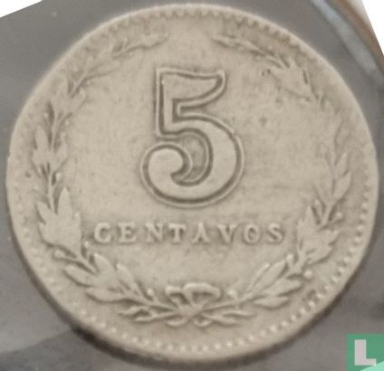 Argentinië 5 centavos 1905 - Afbeelding 2