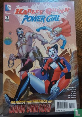 Harley Quinn / Power Girl 3 - Image 1