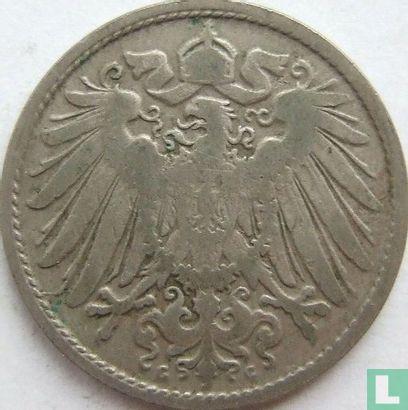 Empire allemand 10 pfennig 1898 (G) - Image 2