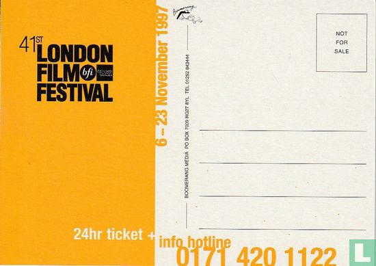 London Film Festival 1997 - Afbeelding 2