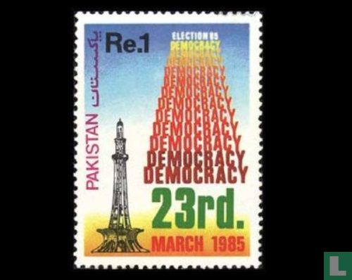 la démocratie Elections 1985