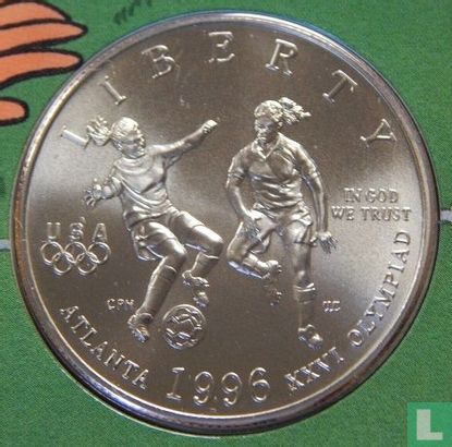États-Unis ½ dollar 1996 (folder) "Summer Olympics in Atlanta - Football" - Image 3