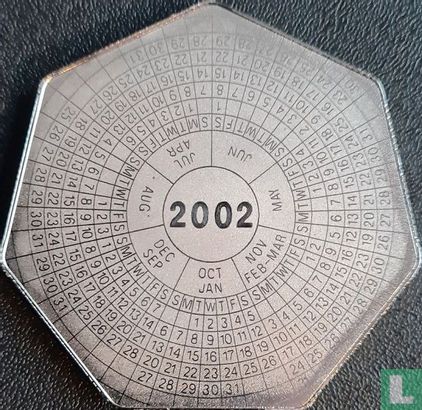 Zambia 1000 kwacha 2001 "Year calendar 2002" - Afbeelding 2