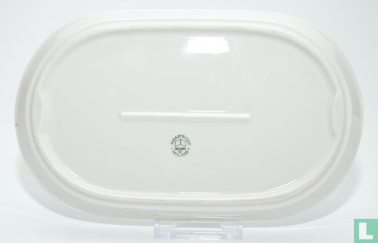 Service crème modèle FLAT décor vert Windsor - Image 2