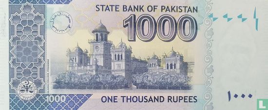 Pakistan 1000 roupies - Image 2