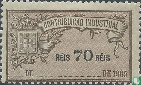 Contribuição industrial 70 Reis