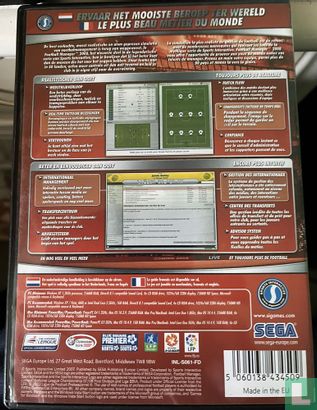 Football manager 2008 - Afbeelding 2