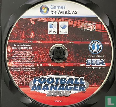 Football manager 2008 - Afbeelding 3