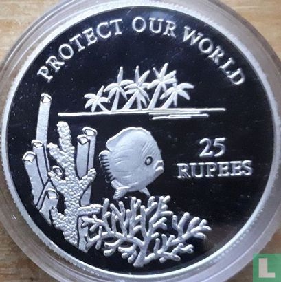 Seychelles 25 rupees 1993 (BE) "Protect our World" - Image 2
