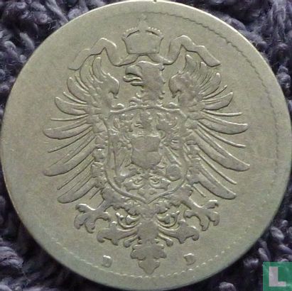 Duitse Rijk 10 pfennig 1874 (D) - Afbeelding 2