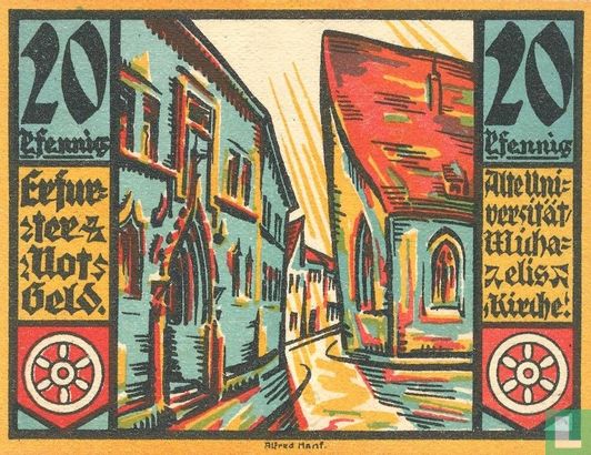 Erfurth, Stadt - 20 pfennig 1920 - Image 2