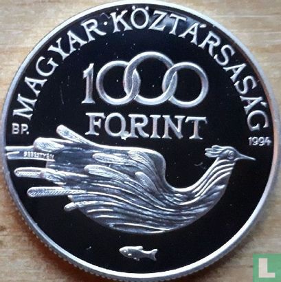 Hungary 1000 forint 1994 (PROOF) "Protect our World" - Image 1