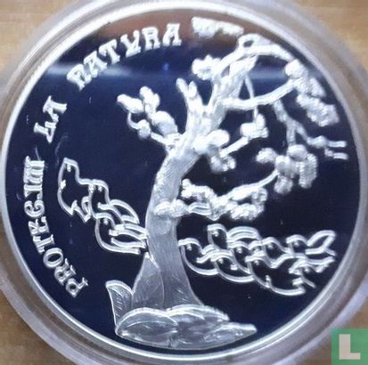 Andorra 10 diners 1993 (PROOF) "Protect our World" - Afbeelding 2