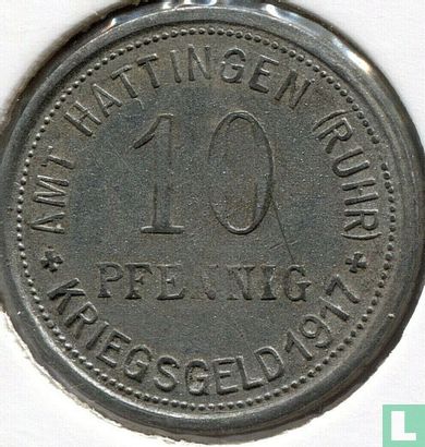 Hattingen 10 Pfennig 1917 (Typ 2) - Bild 1