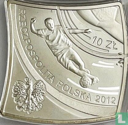 Pologne 10 zlotych 2012 (BE - type 4) "European Football Championship" - Image 1
