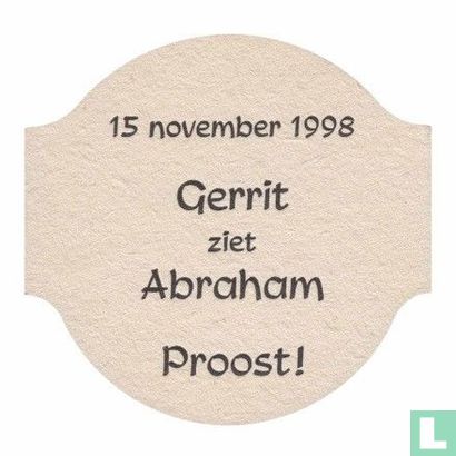 0936 Gerrit ziet Abraham / Proost - Image 1